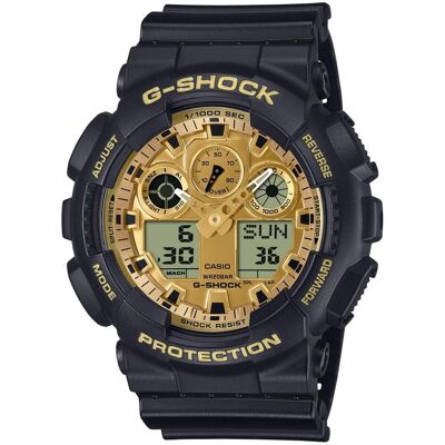 Montre Casio - GA-100GGB-1A9ER unisex - Publicité Montre Casio - GA-100GGB-1A9ER unisex - Publicité