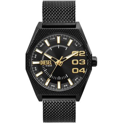 Diesel Montres Montre Homme Diesel DZ2194 - Bracelet Acier Noir male - Publicité Diesel Montres Montre Homme Diesel DZ2194 - Bracelet Acier Noir male - Publicité