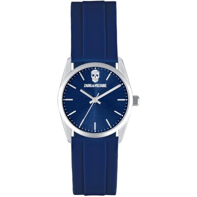 Montre Femme Zadig & Voltaire - ZVW1105 Bracelet Silicone Bleu Marine female - Publicité Montre Femme Zadig & Voltaire - ZVW1105 Bracelet Silicone Bleu Marine female - Publicité