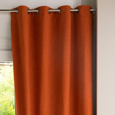 Becquet Rideau occultant RUFUS L140xH180 orange 140 x 250 cm unisex - Publicité Becquet Rideau occultant RUFUS L140xH180 orange 140 x 250 cm unisex - Publicité