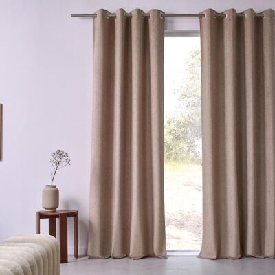Becquet Rideau velours WHISPER - beige 135 x 180 cm unisex - Publicité Becquet Rideau velours WHISPER - beige 135 x 180 cm unisex - Publicité