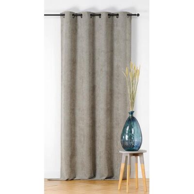 LINDER Rideau oillet ABERDEEN taupe 145 x 260 cm unisex - Publicité LINDER Rideau oillet ABERDEEN taupe 145 x 260 cm unisex - Publicité