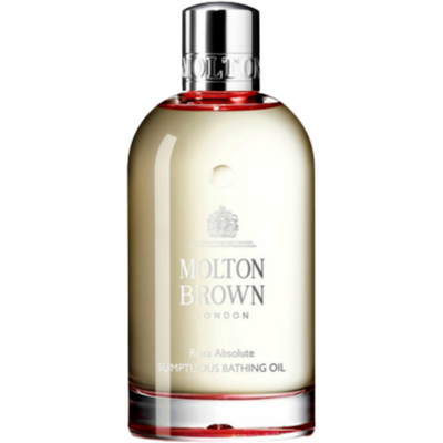 Huile somptueuse pour le Bain Rose Absolute - Rose & Huile d'Argan-Molton Brown unisex - Publicité Huile somptueuse pour le Bain Rose Absolute - Rose & Huile d'Argan-Molton Brown unisex - Publicité