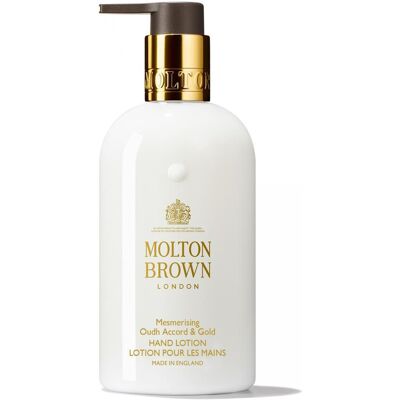 MOLTON BROWN Lotion Pour Les Mains - Mesmerising Oudh Accord & Gold male - Publicité MOLTON BROWN Lotion Pour Les Mains - Mesmerising Oudh Accord & Gold male - Publicité