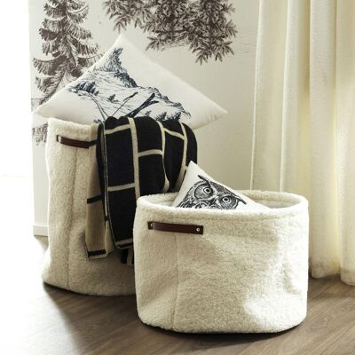 Becquet Panier Mouton Petit Modèle TOISON Blanc Petit modèle unisex - Publicité Becquet Panier Mouton Petit Modèle TOISON Blanc Petit modèle unisex - Publicité