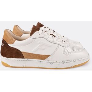 Faguo Baskets Blanche ALDER en cuir 40 male - Publicité Faguo Baskets Blanche ALDER en cuir 40 male - Publicité