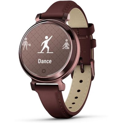 Garmin Lily® 2 Classic 010-02839-03 Avec Bracelet Cuir Acajou- 35.4 mm female - Publicité Garmin Lily® 2 Classic 010-02839-03 Avec Bracelet Cuir Acajou- 35.4 mm female - Publicité