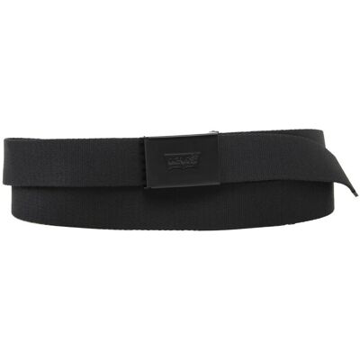 Levi's Accessoires Ceinture ton sur ton noire 140 cm male - Publicité Levi's Accessoires Ceinture ton sur ton noire 140 cm male - Publicité