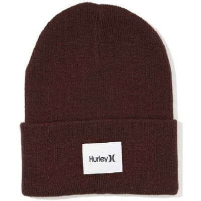 hurley Bonnet bordeaux en maille côtelée Taille unique male - Publicité hurley Bonnet bordeaux en maille côtelée Taille unique male - Publicité