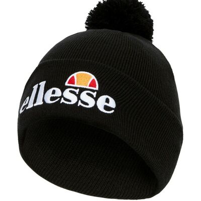 Ellesse Vêtements Bonnet à pompom VELLY - Noir en nylon Taille unique male - Publicité Ellesse Vêtements Bonnet à pompom VELLY - Noir en nylon Taille unique male - Publicité