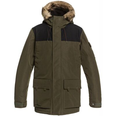 Quiksilver Manteau vert S male - Publicité Quiksilver Manteau vert S male - Publicité