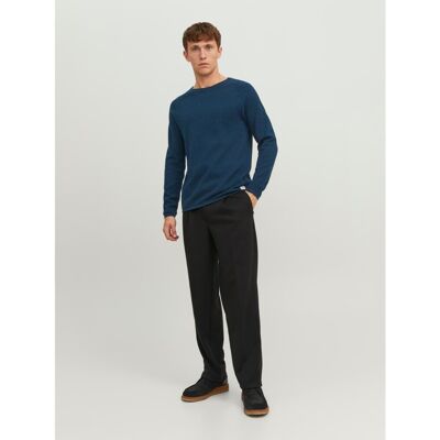 jack & jones Pull en maille Col rond Manches longues Turquoise foncé Cain S male - Publicité jack & jones Pull en maille Col rond Manches longues Turquoise foncé Cain S male - Publicité