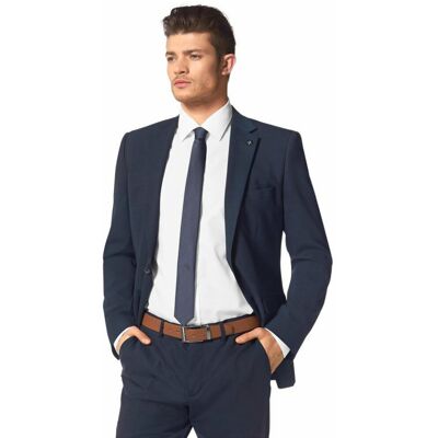 Veste de costume 2 boutons homme Montana Bruno Banani - Bleu en laine 50 male - Publicité Veste de costume 2 boutons homme Montana Bruno Banani - Bleu en laine 50 male - Publicité