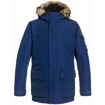 Quiksilver Parka fourrée à capuche bleu fort XXL male - Publicité Quiksilver Parka fourrée à capuche bleu fort XXL male - Publicité