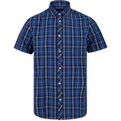 Dissident Chemise homme à carreaux en coton bleu S male - Publicité Dissident Chemise homme à carreaux en coton bleu S male - Publicité