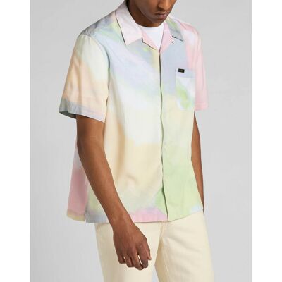 Lee Chemise pour homme en Coton vert XL male - Publicité Lee Chemise pour homme en Coton vert XL male - Publicité