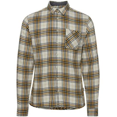 Blend Chemise Jaune en Coton motif carreaux S male - Publicité Blend Chemise Jaune en Coton motif carreaux S male - Publicité