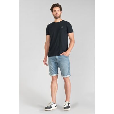 Le Temps des Cerises Bermuda Jogg Lo bleu délavé en coton à la toile très stretch 28 male - Publicité Le Temps des Cerises Bermuda Jogg Lo bleu délavé en coton à la toile très stretch 28 male - Publicité