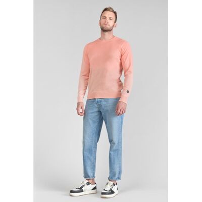 Le Temps des Cerises Pull DROSS orange en coton S male - Publicité Le Temps des Cerises Pull DROSS orange en coton S male - Publicité