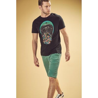 Le Temps des Cerises Bermuda chino Jogg Swoop vert d'eau en coton 28 male - Publicité Le Temps des Cerises Bermuda chino Jogg Swoop vert d'eau en coton 28 male - Publicité