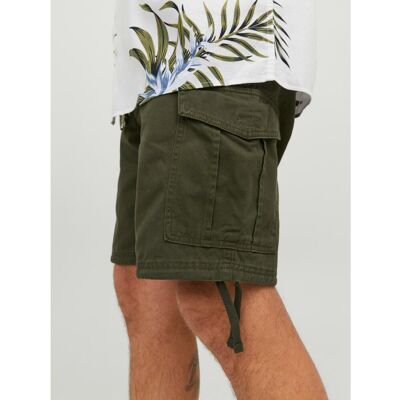 jack & jones Short cargo Cargo Fit Vert foncé en coton Neal 44 male - Publicité jack & jones Short cargo Cargo Fit Vert foncé en coton Neal 44 male - Publicité