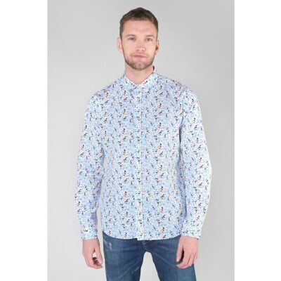 Le Temps des Cerises Chemise MARIOT blanc en coton XXL male - Publicité Le Temps des Cerises Chemise MARIOT blanc en coton XXL male - Publicité