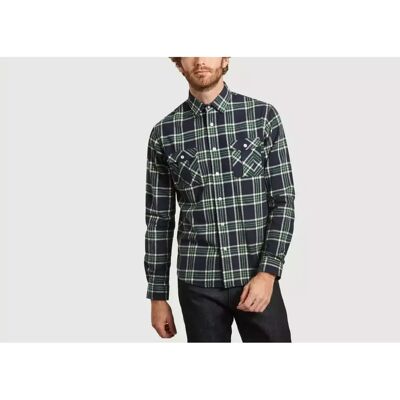 Faguo CERISY SHIRT COTTON bleu marine en coton S male - Publicité Faguo CERISY SHIRT COTTON bleu marine en coton S male - Publicité