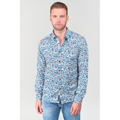 Le Temps des Cerises Chemise ARIAS bleu M male - Publicité Le Temps des Cerises Chemise ARIAS bleu M male - Publicité