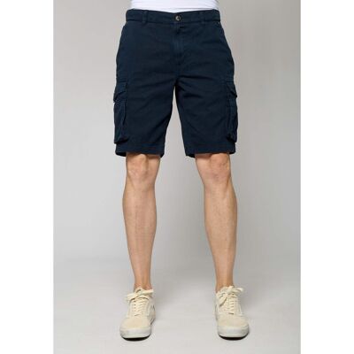Kaporal Short en coton BARCO bleu marine 31 male - Publicité Kaporal Short en coton BARCO bleu marine 31 male - Publicité