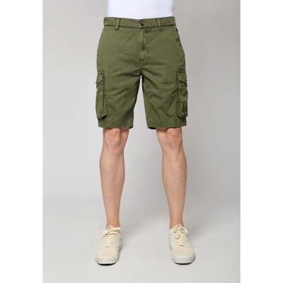 Kaporal Short en coton BARCO kaki 31 male - Publicité Kaporal Short en coton BARCO kaki 31 male - Publicité