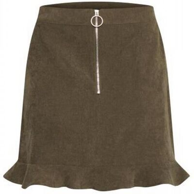 b.Young Jupe courte BXELEXIA vert olive 10 unisex - Publicité b.Young Jupe courte BXELEXIA vert olive 10 unisex - Publicité