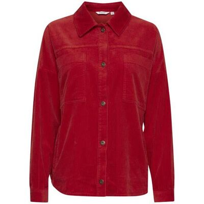 b.Young Veste femme rouge en coton 42 female - Publicité b.Young Veste femme rouge en coton 42 female - Publicité