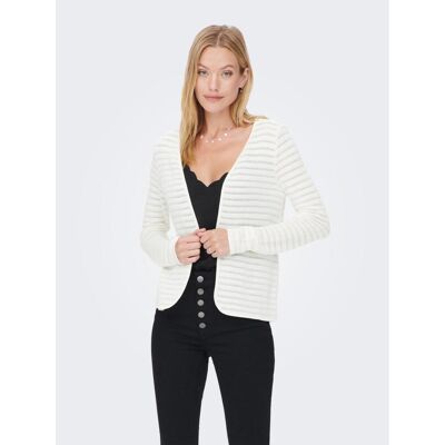 Only Cardigans Col rond Manches longues blanc en coton XS female - Publicité Only Cardigans Col rond Manches longues blanc en coton XS female - Publicité