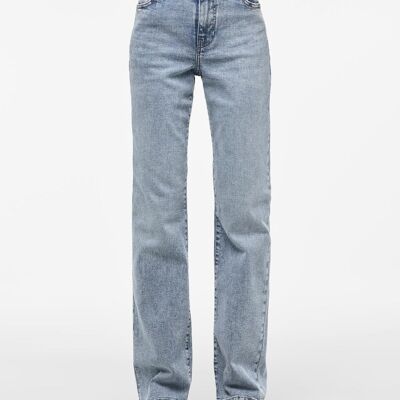 Pieces Jean droit bleu denim Kelly 26/30 female - Publicité Pieces Jean droit bleu denim Kelly 26/30 female - Publicité