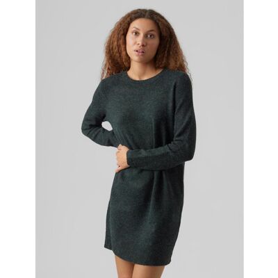 Vero Moda Robe en maille Relaxed Fit Col rond Manches longues Au-dessus du genou vert XS female - Publicité Vero Moda Robe en maille Relaxed Fit Col rond Manches longues Au-dessus du genou vert XS female - Publicité