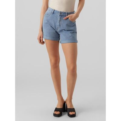Vero Moda Short en denim Loose Fit Taille haute Court bleu Xia XL female - Publicité Vero Moda Short en denim Loose Fit Taille haute Court bleu Xia XL female - Publicité