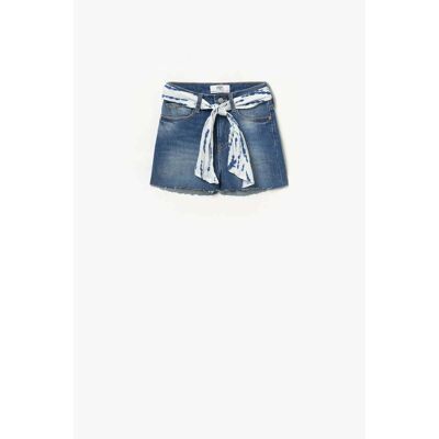 Le Temps des Cerises Short fille en jeans TIKA bleu 8 ans unisex - Publicité Le Temps des Cerises Short fille en jeans TIKA bleu 8 ans unisex - Publicité