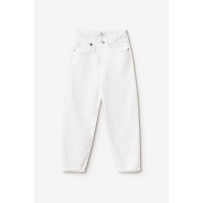 Le Temps des Cerises Jeans fille, boyfit COSA, 7/8ème blanc en coton 18 ans unisex - Publicité Le Temps des Cerises Jeans fille, boyfit COSA, 7/8ème blanc en coton 18 ans unisex - Publicité
