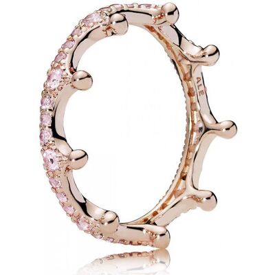 Bague Pandora 187087NPO - Bague Couronne Enchantée Rose Femme 58 female - Publicité Bague Pandora 187087NPO - Bague Couronne Enchantée Rose Femme 58 female - Publicité