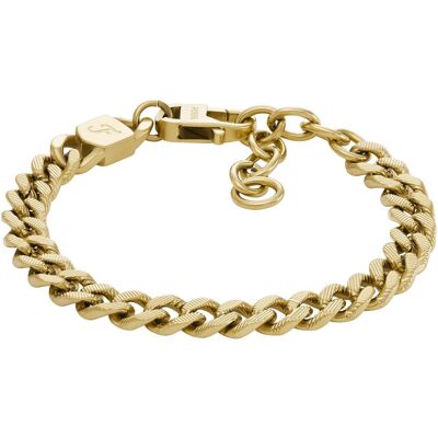 Bracelet Femme Fossil Bijoux - JF04698710 - Acier Doré unisex - Publicité Bracelet Femme Fossil Bijoux - JF04698710 - Acier Doré unisex - Publicité