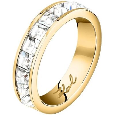 Karl Lagerfeld Bijoux bague femme Karl Lagerfeld Stone - KLAYC480 Acier Doré 52 female - Publicité Karl Lagerfeld Bijoux bague femme Karl Lagerfeld Stone - KLAYC480 Acier Doré 52 female - Publicité