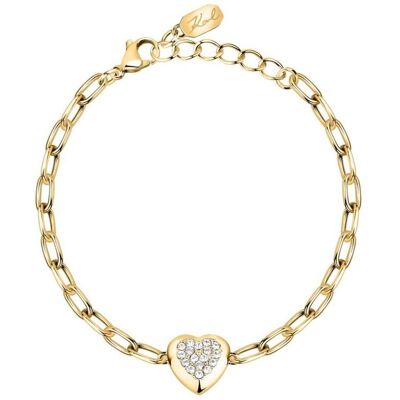 Karl Lagerfeld Bijoux Bracelet Femme Karl Lagerfeld Symbol - KLAYD14 Acier Doré female - Publicité Karl Lagerfeld Bijoux Bracelet Femme Karl Lagerfeld Symbol - KLAYD14 Acier Doré female - Publicité