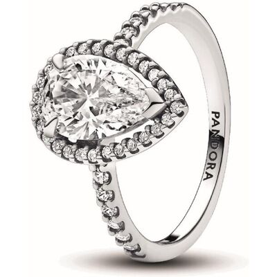 Bague Pandora Timeless - Halo Poire Scintillant en Argent 925/1000 54 female - Publicité Bague Pandora Timeless - Halo Poire Scintillant en Argent 925/1000 54 female - Publicité