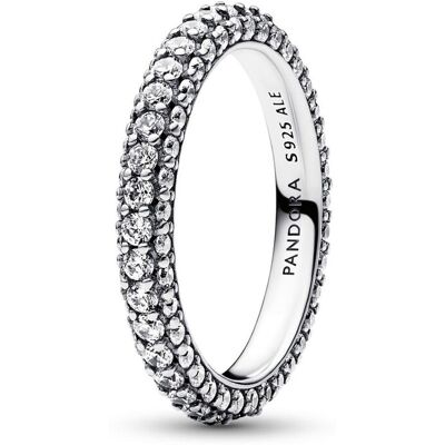 Bague Pandora Timeless - Rang Pavé 56 female - Publicité Bague Pandora Timeless - Rang Pavé 56 female - Publicité