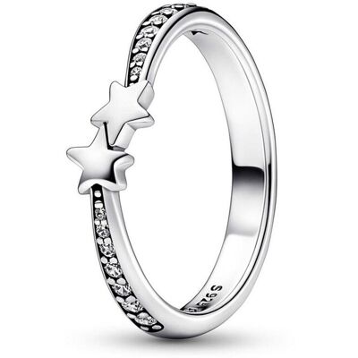 Bague Pandora Moments? Étoiles Filantes Scintillantes 50 female - Publicité Bague Pandora Moments? Étoiles Filantes Scintillantes 50 female - Publicité