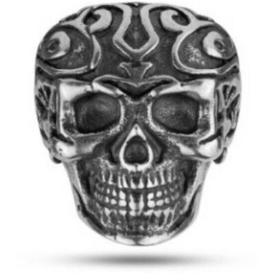 Bague homme Police Bijoux TRIBAL EDGE - Acier Argent 60 male - Publicité Bague homme Police Bijoux TRIBAL EDGE - Acier Argent 60 male - Publicité