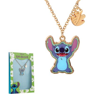 Collier Fille Disney - Stitch & Breloque female - Publicité Collier Fille Disney - Stitch & Breloque female - Publicité