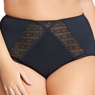 Slip taille haute Elomi MITZI black-Elomi noir 48 unisex - Publicité Slip taille haute Elomi MITZI black-Elomi noir 48 unisex - Publicité