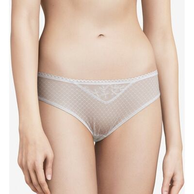 Slip blanc Chantelle - Instants 48 unisex - Publicité Slip blanc Chantelle - Instants 48 unisex - Publicité
