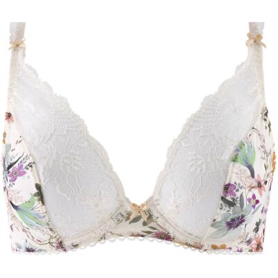 Aubade Soutien-gorge triangle plongeant armatures ivoire 85B unisex - Publicité Aubade Soutien-gorge triangle plongeant armatures ivoire 85B unisex - Publicité